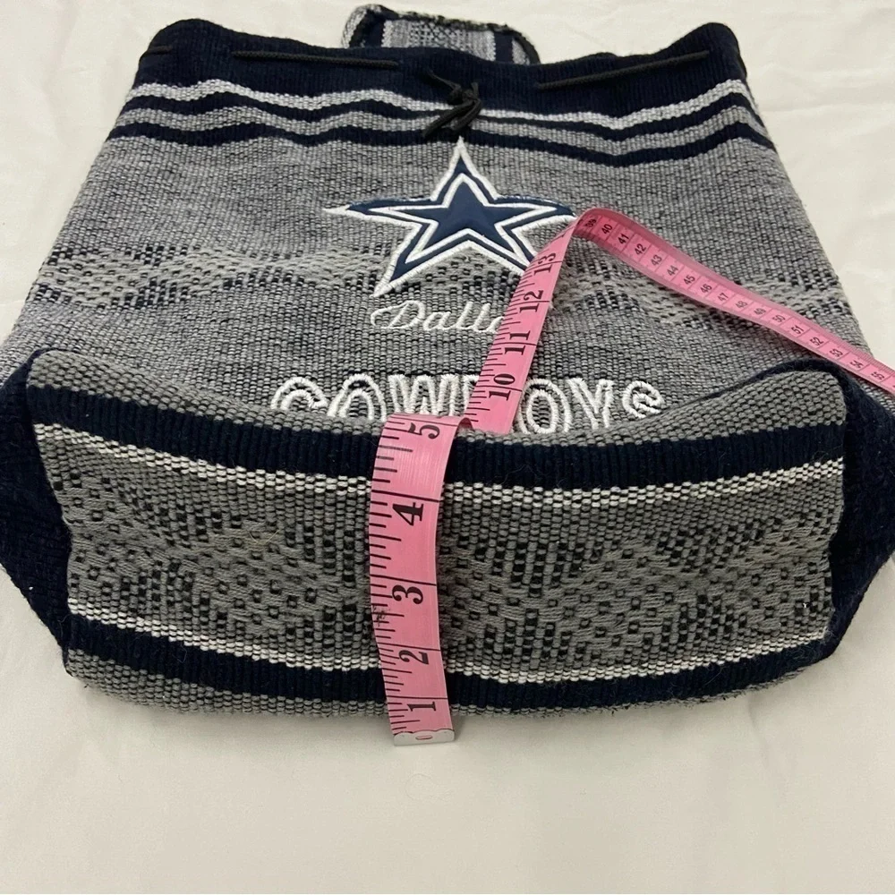 NFL DALLAS COWBOYS TEAM Baja Backpack and Neck Chain Star Sporty Football Fan